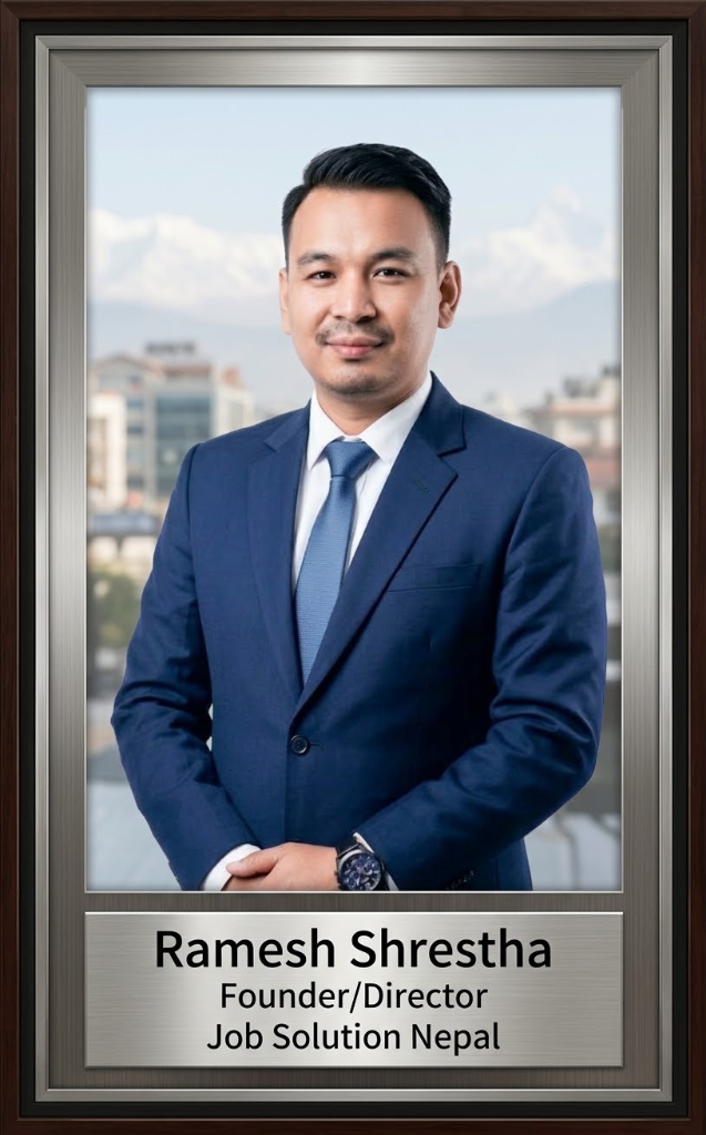 Ramesh Shrestha - Founder/Director, Job Solution Nepal